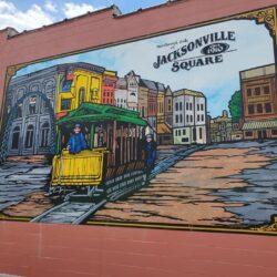 Jacksonville Square Walldog mural