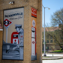 Jacksonville Welcomes You Walldog mural