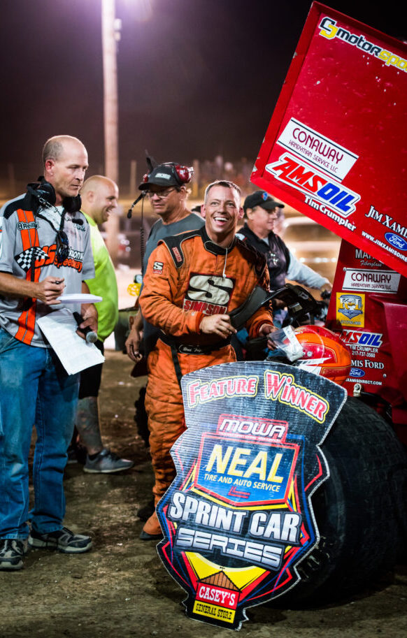 driver getting ready for a race at the Jacksonville Speedway