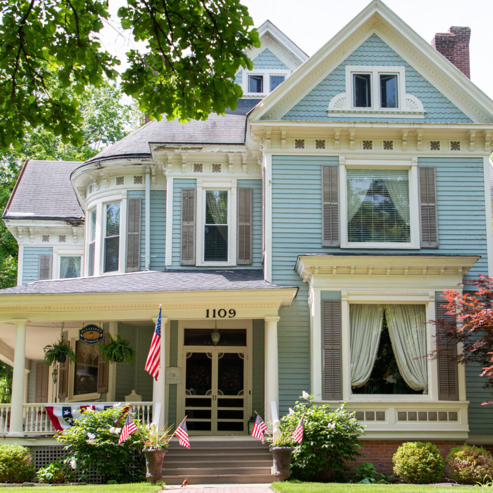 front of Blessings Bed & Breakfast